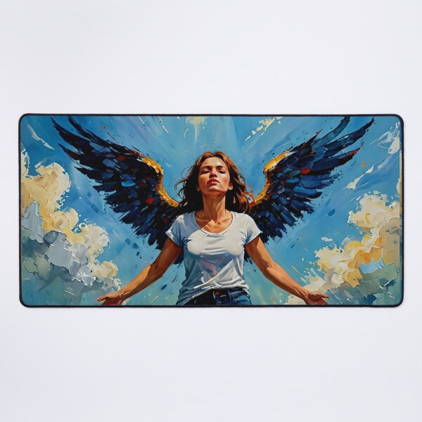 Item preview, the angel girl that have wings can fly anytime designed and sold by jotcar.