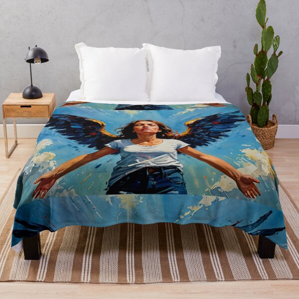 Item preview, the angel girl that have wings can fly anytime designed and sold by jotcar.
