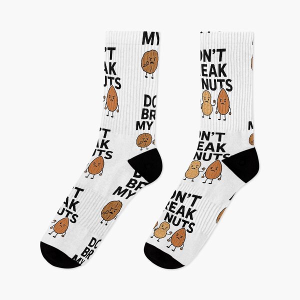 Item preview, Don’t Break My Nuts – Funny Vegan Nut Lover Design designed and sold by Greek and Vegan.