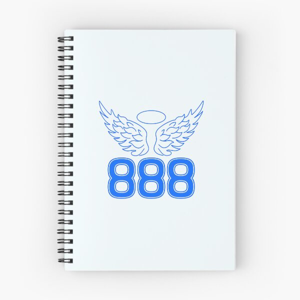 Artikelvorschau, Engelszahl 888 Blau entworfen und verkauft von Jeallan Designs.