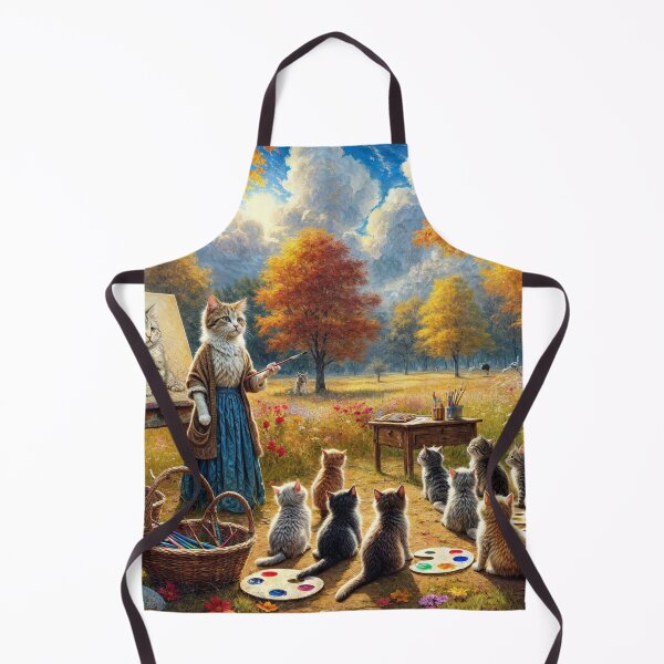 Item preview, Preschool Art Lesson for Kittens designed and sold by M-Y-A-R-T-.