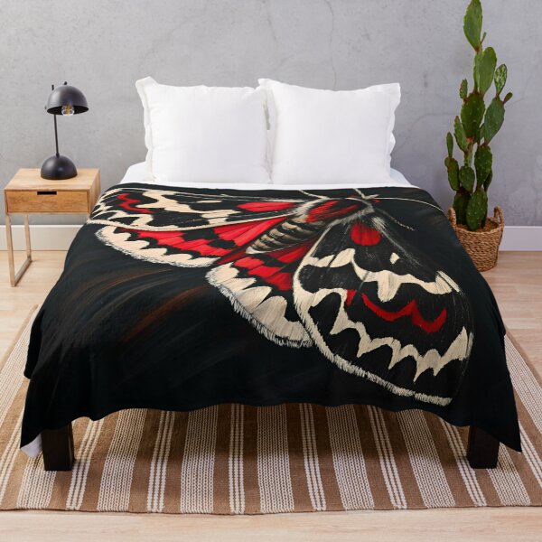 Item preview, Red moth - night butterfly designed and sold by MaryanKa Studio.