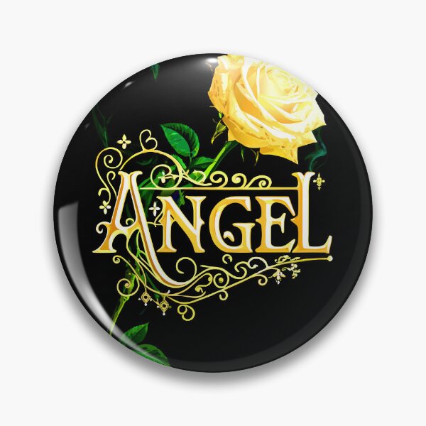 Item preview, Gothic Rose Angel Vintage Typography Artwork designed and sold by VikArtStudio.