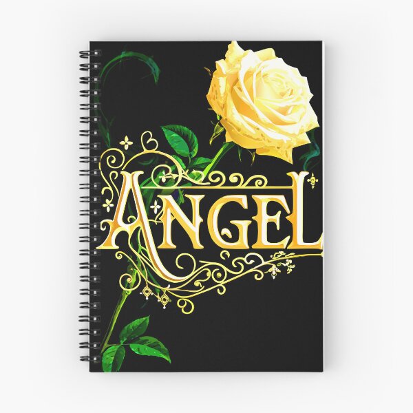 Item preview, Gothic Rose Angel Vintage Typography Artwork designed and sold by VikArtStudio.