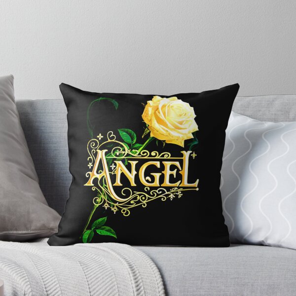 Item preview, Gothic Rose Angel Vintage Typography Artwork designed and sold by VikArtStudio.