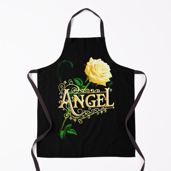 Item preview, Gothic Rose Angel Vintage Typography Artwork designed and sold by VikArtStudio.