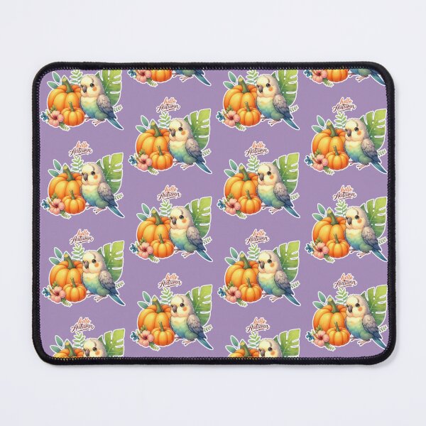 Item preview, Autumn Pumpkin Parrot – Cute Tropical Fall Bird Illustration designed and sold by Sugar Wisdom .