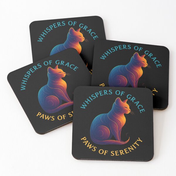 Item preview, Mystical Glowing Cat Art Poster – Whispers of Grace, Paws of Serenity designed and sold by Raslanity.