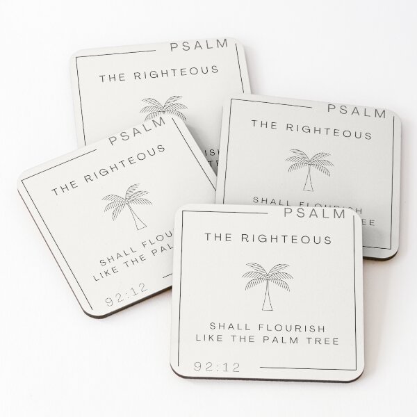 Item preview, 92:12 	The righteous shall flourish like the palm tree designed and sold by Undonemadenew.