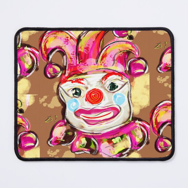 Item preview, Drawing of cool clown designed and sold by Dilyana Rumenova - Shantabella.