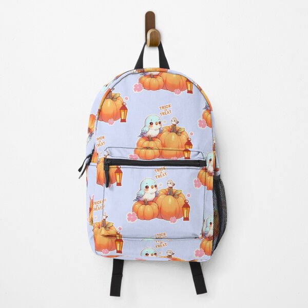 Item preview, Autumn Pumpkin Parrot – Cute Tropical Fall Bird Illustration designed and sold by Sugar Wisdom .