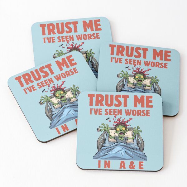 Item preview, Trust Me I’ve Seen Worse in A&E T-Shirt designed and sold by Oopsie Doodle .