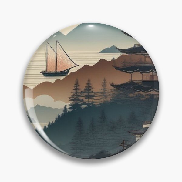 Item preview, Sailing to a Faraway Land – Vintage Japanese Ukiyo-e designed and sold by Vandy Fullam.