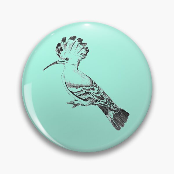 Item preview, Drawing hoopoe exotic bird designed and sold by Malandart.