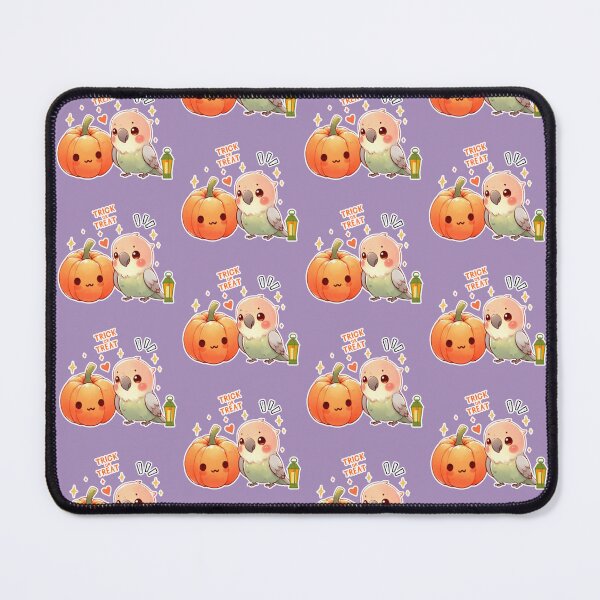 Item preview, Autumn Pumpkin Parrot – Cute Tropical Fall Bird Illustration designed and sold by Sugar Wisdom .