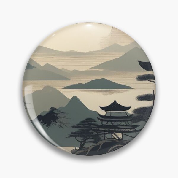 Artikelvorschau, Ukiyo-e Horizon – Traditionelle japanische Reiseszene entworfen und verkauft von Vandy Fullam.