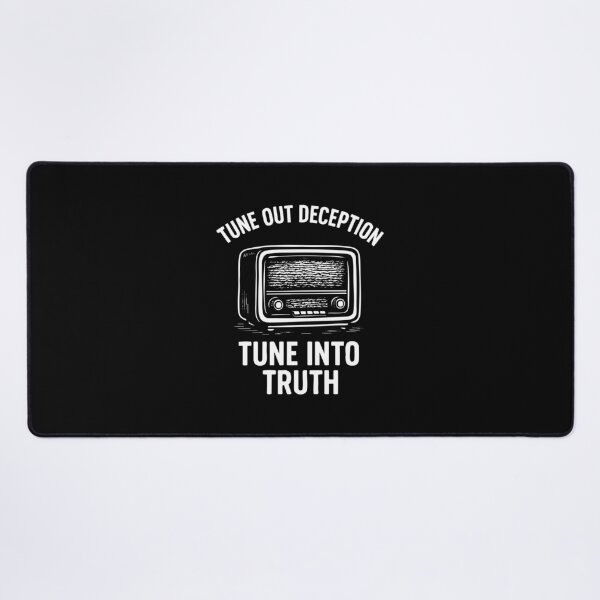 Item preview, Vintage Radio Design Truth Movement Anti Propaganda Resist Media designed and sold by w1ckerman.