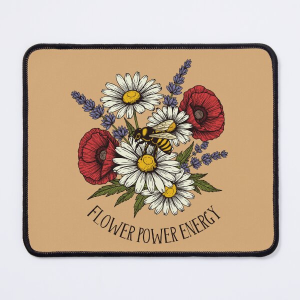 Item preview, Boho Style Bee&Flowers - Flower power energy designed and sold by Merrko-Atelier.