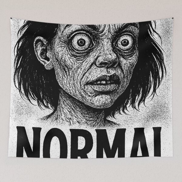 Item preview, Normal is Weird designed and sold by Wanderdreaming.