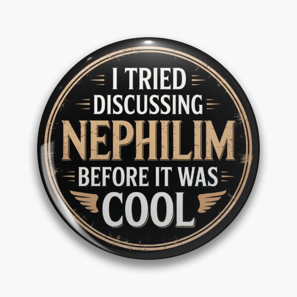 Item preview, Discussing Nephilim - Funny Biblical Giants designed and sold by NatIntrovertSoc.