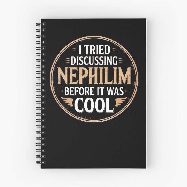 Item preview, Discussing Nephilim - Funny Biblical Giants designed and sold by NatIntrovertSoc.