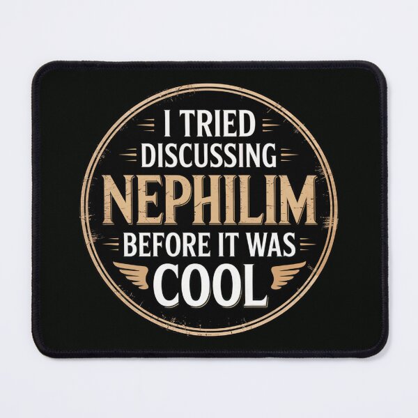 Item preview, Discussing Nephilim - Funny Biblical Giants designed and sold by NatIntrovertSoc.