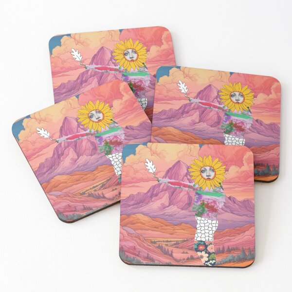Item preview, Sunflower abstract designed and sold by GasconyPassion.