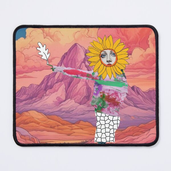 Item preview, Sunflower abstract designed and sold by GasconyPassion.