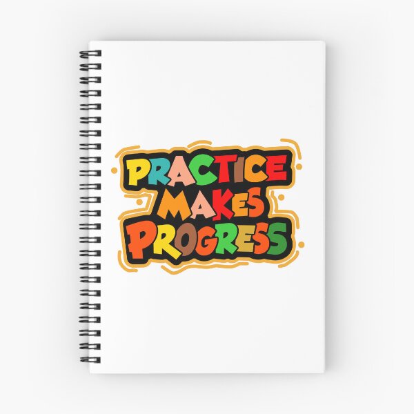 Item preview, Practice makes progress designed and sold by AdrianShirt.