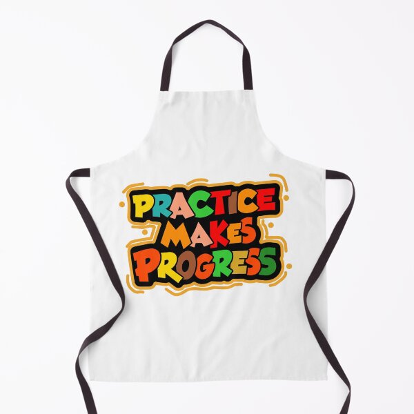 Item preview, Practice makes progress designed and sold by AdrianShirt.