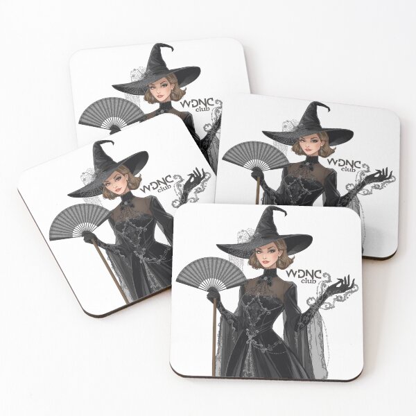 Item preview, WDNC Club Witch – Elegant Halloween Menopause Design designed and sold by jelonkaa.