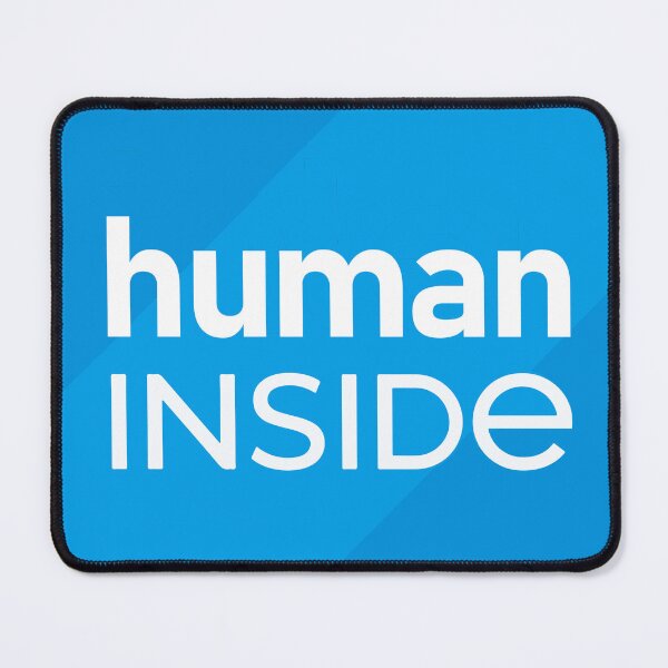 Item preview, STOP AI - Human Inside logo designed and sold by Frank J. Art.