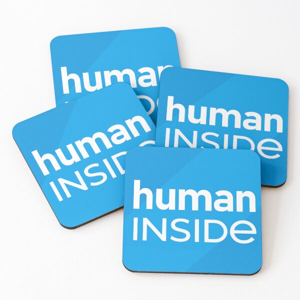 Item preview, STOP AI - Human Inside logo designed and sold by Frank J. Art.