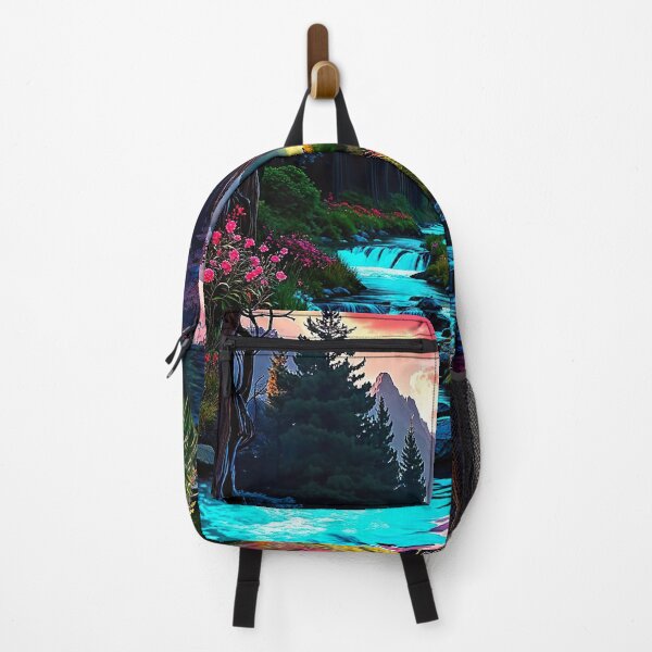 Item preview, The colorful mountain stream designed and sold by PixelParadies.