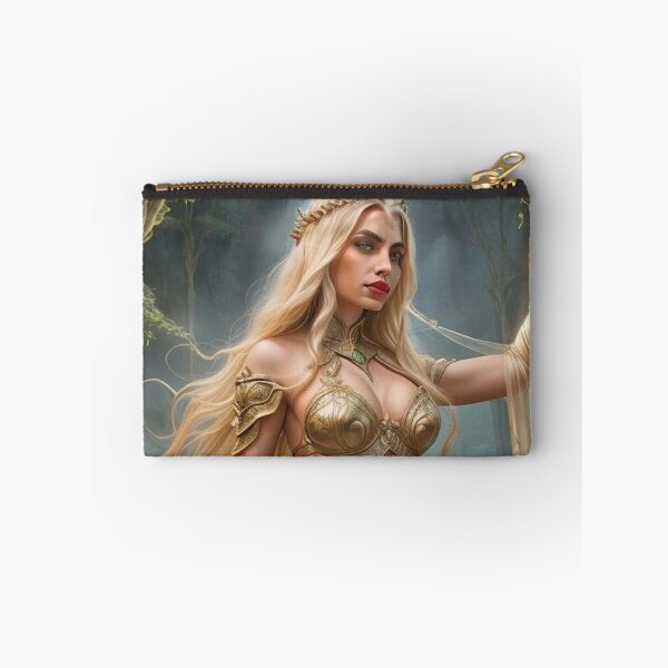 Item preview, Golden Warrior Priestess – Spiritual Fantasy Warrior designed and sold by MissSaylor.
