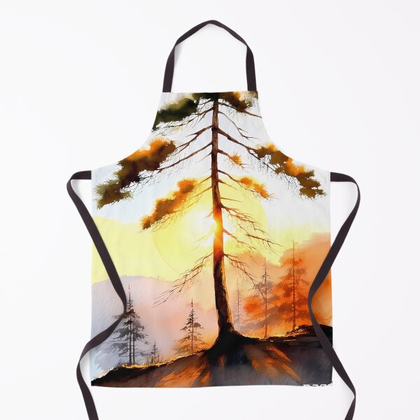 Item preview, Bright Sunrise Behind Pine designed and sold by CalmnessbyChoice.