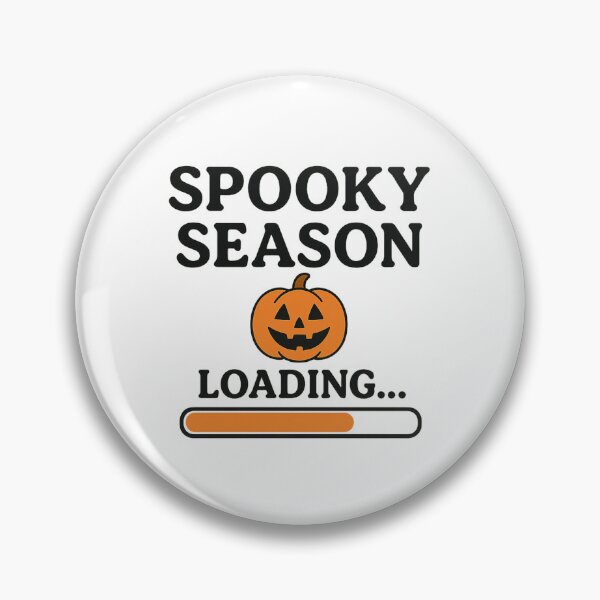 Item preview, Spooky Season Loading – Funny Halloween Pumpkin Design designed and sold by Dragonfly-10.