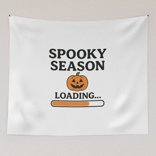 Item preview, Spooky Season Loading – Funny Halloween Pumpkin Design designed and sold by Dragonfly-10.