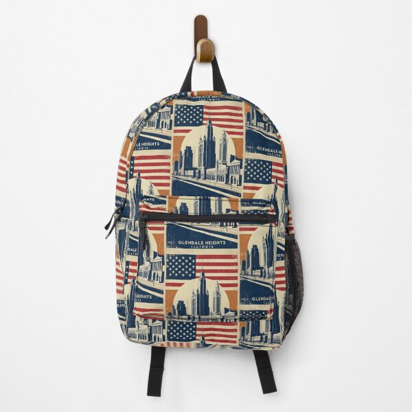 Item preview, Glendale Heights Illinois 1950s USA Vintage Travel Tourism designed and sold by TravelersGems.
