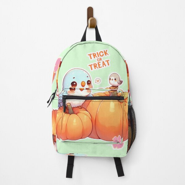 Item preview, Autumn Pumpkin Parrot – Cute Tropical Fall Bird Illustration designed and sold by Sugar Wisdom .