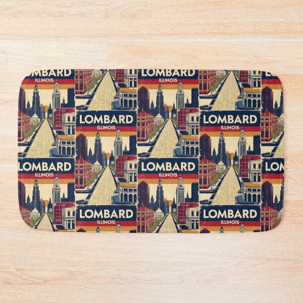 Item preview, Lombard Illinois 1950s USA Vintage Travel Tourism designed and sold by TravelersGems.