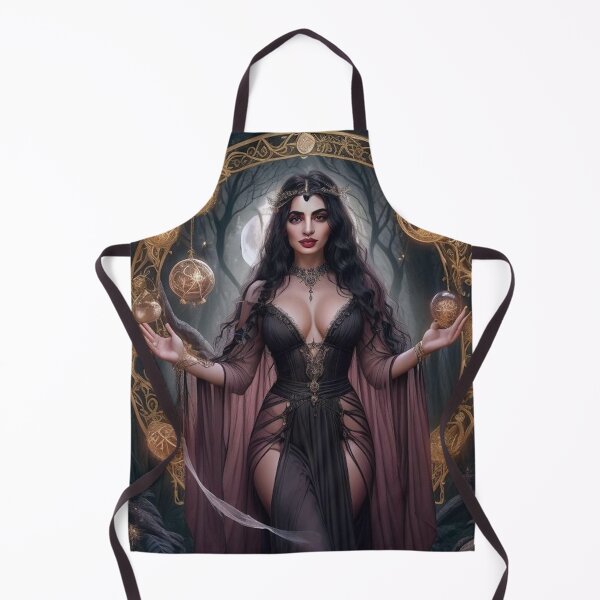 Item preview, Gothic Zodiac Queen Wall Art – Dark Witchcore Fantasy designed and sold by MissSaylor.