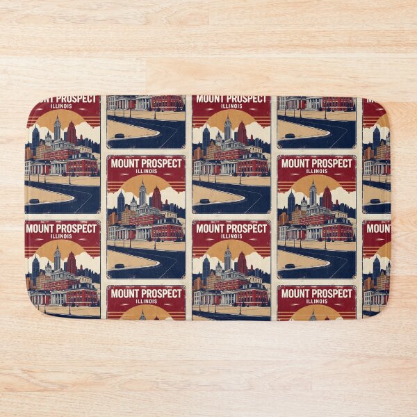 Item preview, Mount Prospect Illinois 1950s USA Vintage Travel Tourism designed and sold by TravelersGems.
