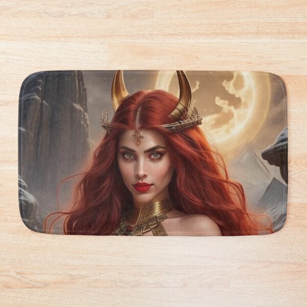Item preview, Fiery Norse Goddess – Spiritual Fantasy Warrior designed and sold by MissSaylor.