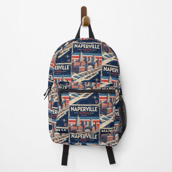 Item preview, Naperville Illinois 1950s USA Vintage Travel Tourism designed and sold by TravelersGems.