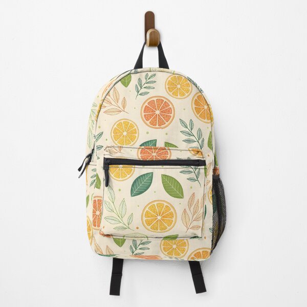 Item preview, Citrus Slices with Green Leaves designed and sold by Zatch-Bell.