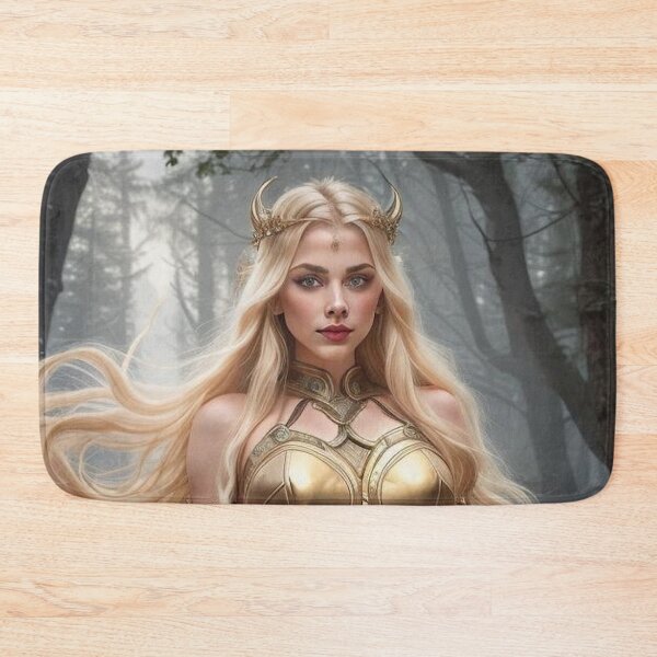 Item preview, Blonde Norse Goddess – Golden Fantasy Warrior designed and sold by MissSaylor.