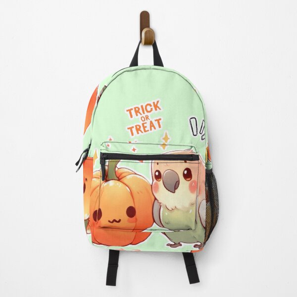 Item preview, Autumn Pumpkin Parrot – Cute Tropical Fall Bird Illustration designed and sold by Sugar Wisdom .