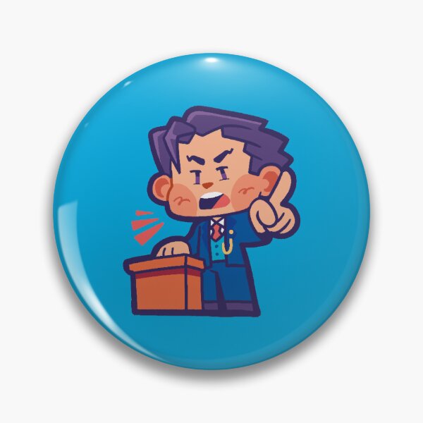 Aperçu de l'œuvre Phoenix Wright - Ace Attorney (MINI CHIBI) créée et vendue par kitsickles.