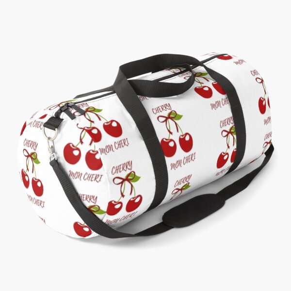 Item preview, Cute Cherry Mon Cheri with Bow Graphic designed and sold by MiraDesignCo.